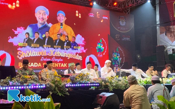 KPU Kota Blitar Gelar Sholawat Kebangsaan Sambut Pilkada Serentak 2024