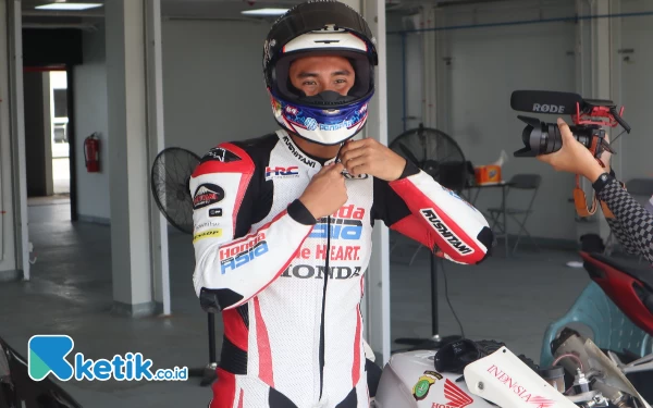 Thumbnail Berita - Dua Hari Jalani Privat Test di Jerez, Raihan Mario Aji Meningkat