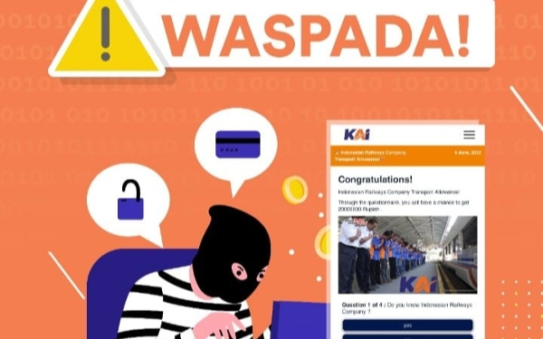 Thumbnail Berita - Marak Penipuan Berkedok Promo KAI, Masyarakat Diminta Waspada