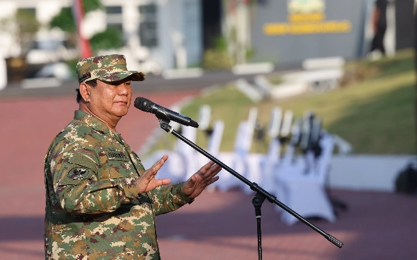 Thumbnail Berita - Kata Presiden Prabowo tentang Retreat Kabinet di Akmil Magelang: Bukan Militeristik!