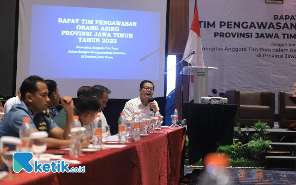 Thumbnail Berita - Tingkatkan Investasi Asing,  Kemenkumham Jatim  Bangun Sinergitas Tim Pora