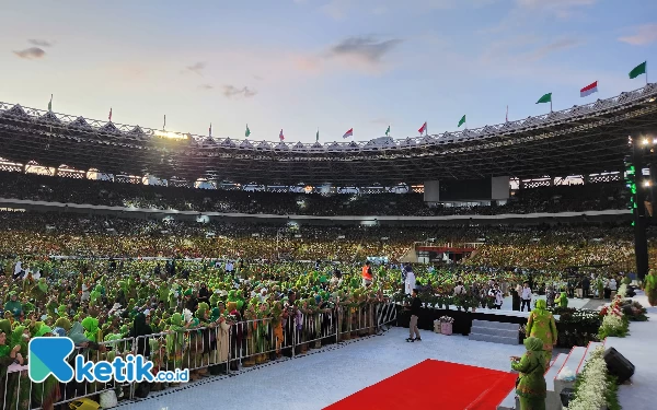 Thumbnail Ratusan ribu kader Muslimat NU tumpah ruah di Stadion Gelora Bung Karno Jakarta