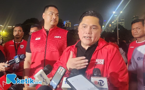 Thumbnail Berita - Selalu Dipandang Rendah, Erick Thohir Bangga Timnas Indonesia Tahan Imbang Australia