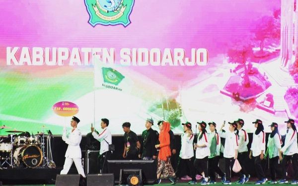 Sekda Fenny Kobarkan Semangat 238 Atlet Sidoarjo di Popda XIV dan Peparpeda II Jatim