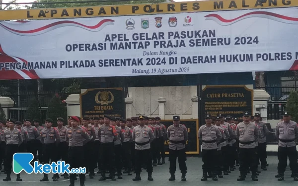 Thumbnail Berita - 135 Hari Amankan Pilkada, Polres Malang Kerahkan 15.603 Personel